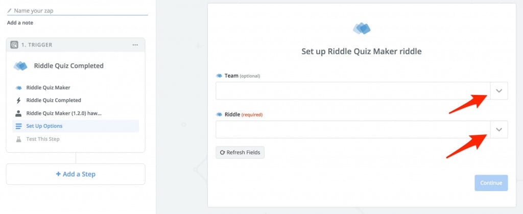 pick a riddle ConvertKit quiz lead generation