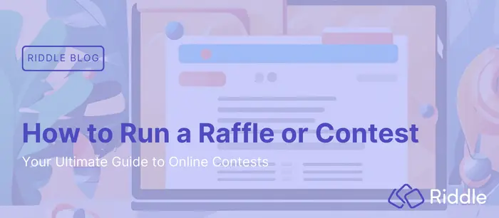 How to create an online raffle or contest