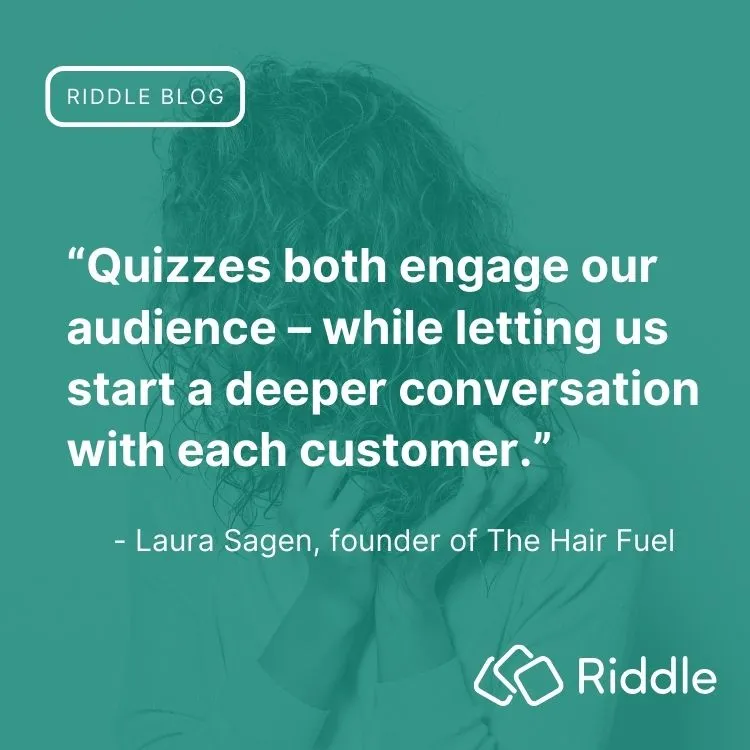Laura Sagen quote on riddle.com