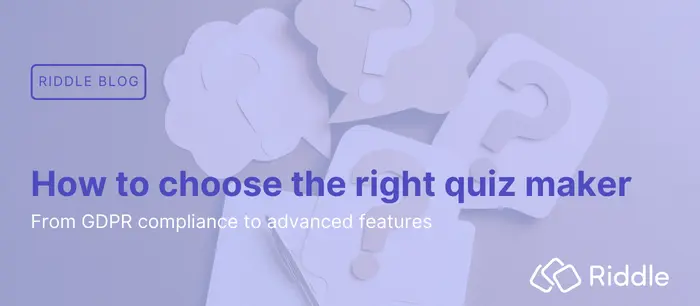 How to choose the right quiz maker