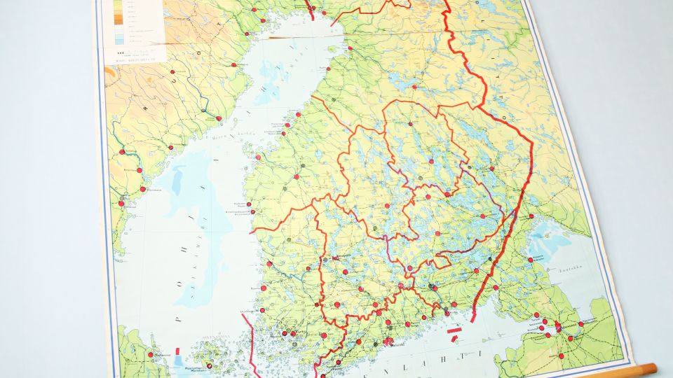 Tiedätkö, missä päin Suomea eri paikkakunnat sijaitsevat?