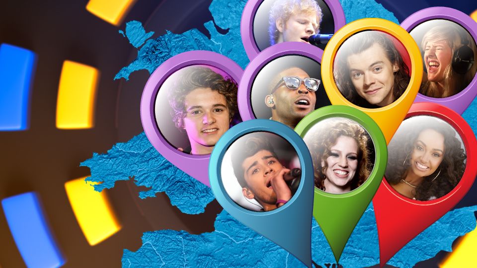 Quiz: Guess the popstar hometowns - CBBC - BBC