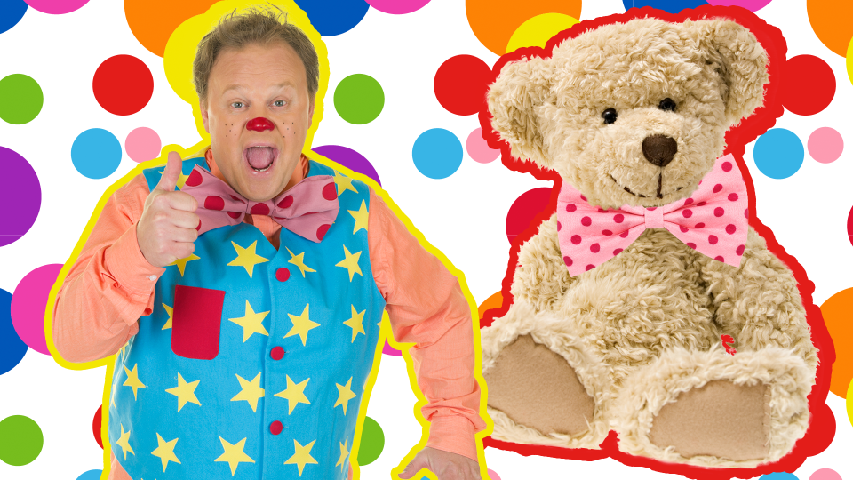 Mr tumble hot sale teddy